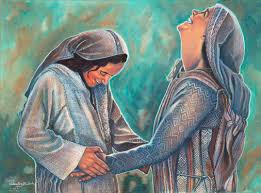 Mary visits Elizabeth