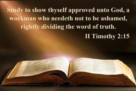 rightly dividing God's word