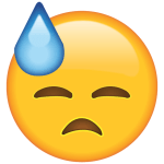 Sad emoji