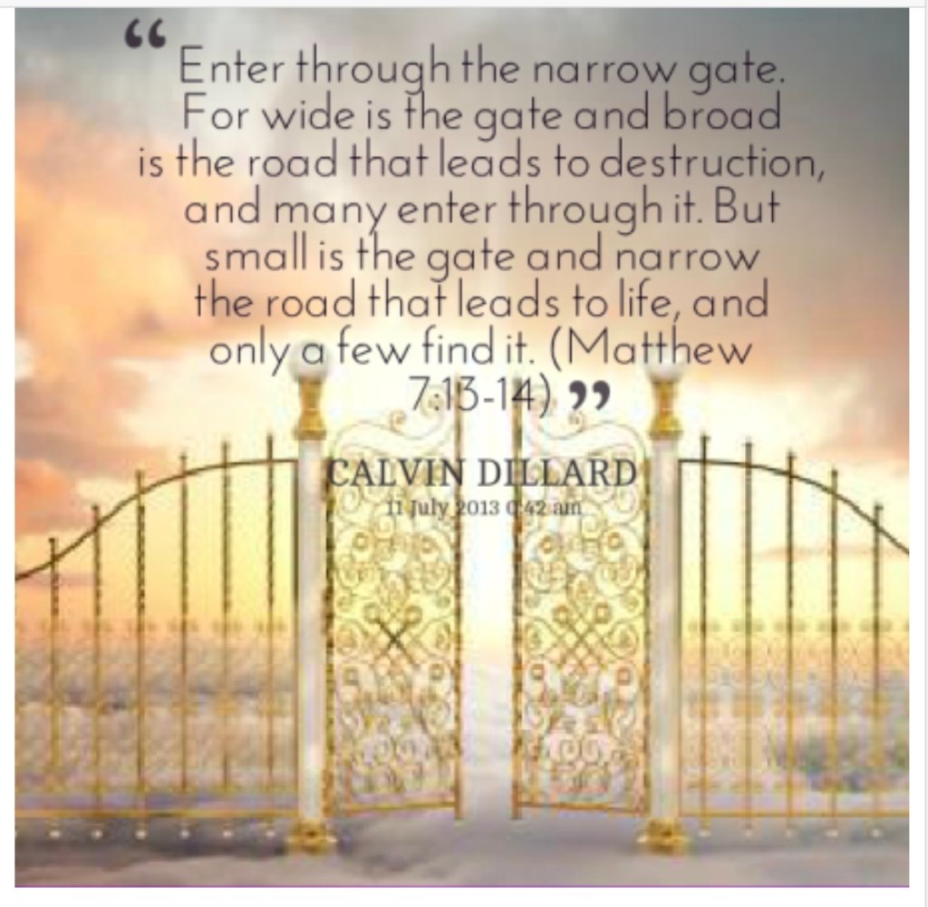 The Gate Is Not The&nbsp;Door.