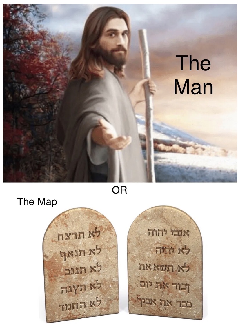 The Man Or The&nbsp;Map?