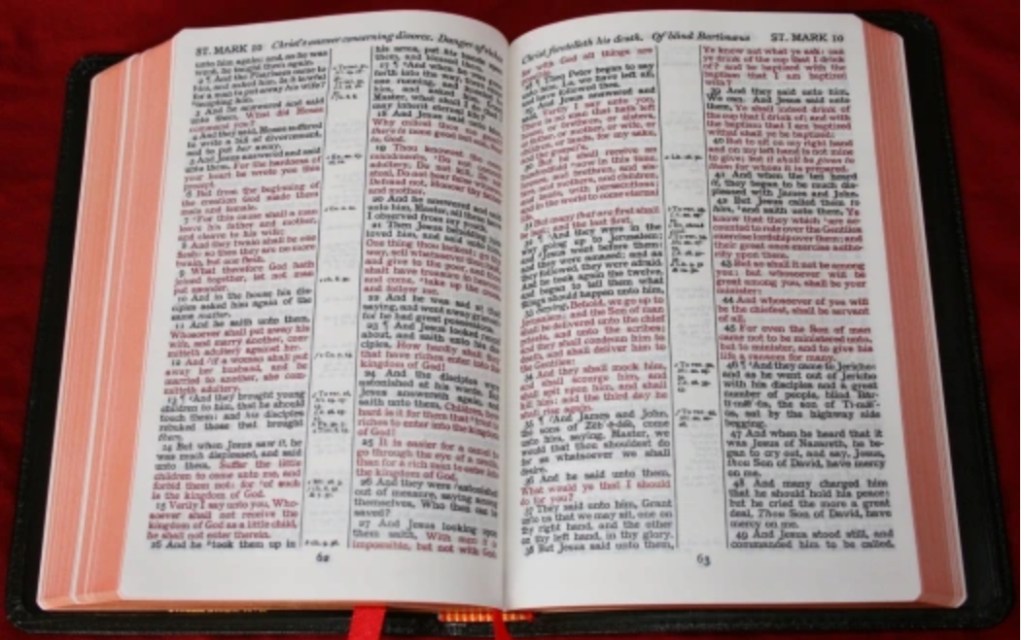 The Words In&nbsp;Red.