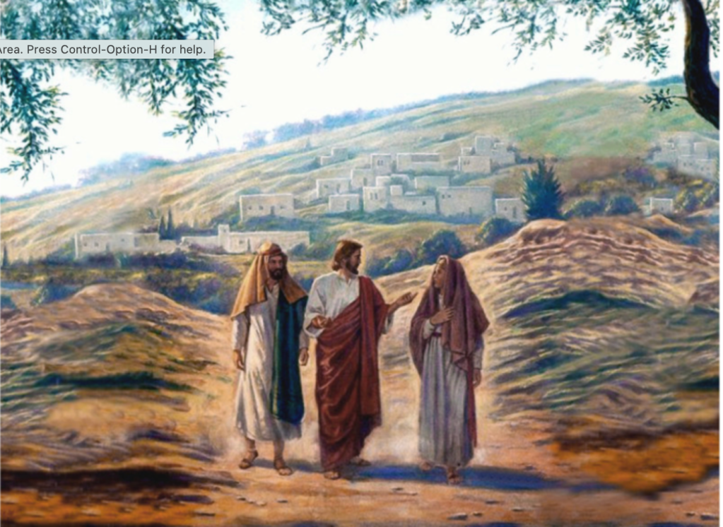 The Emmaus Road.